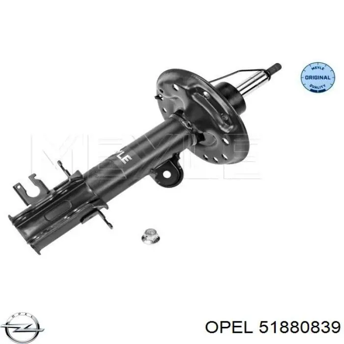 Купити 51880839 Opel Амортизатора передній лівий