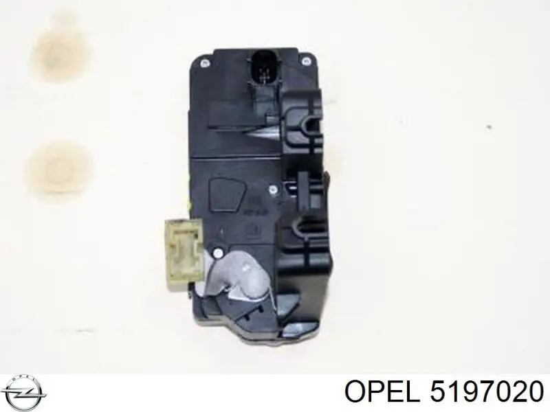 5197020 Opel ремінь безпеки передній правий