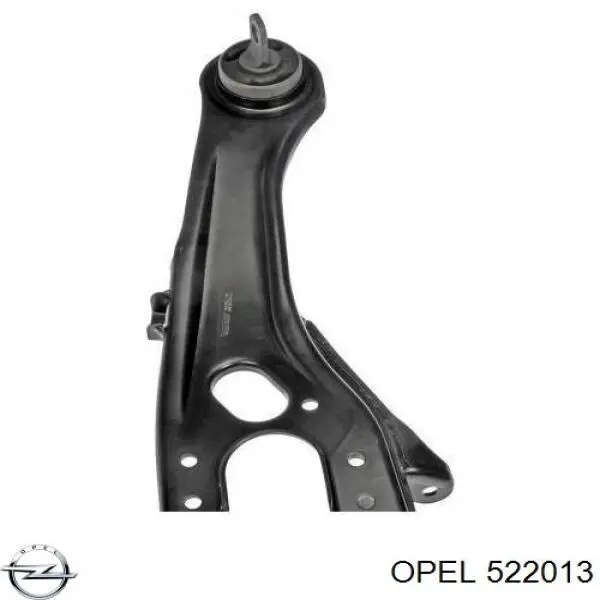 Трос стоянкового гальма передній Opel 522013 ціна, від 9.87 USD