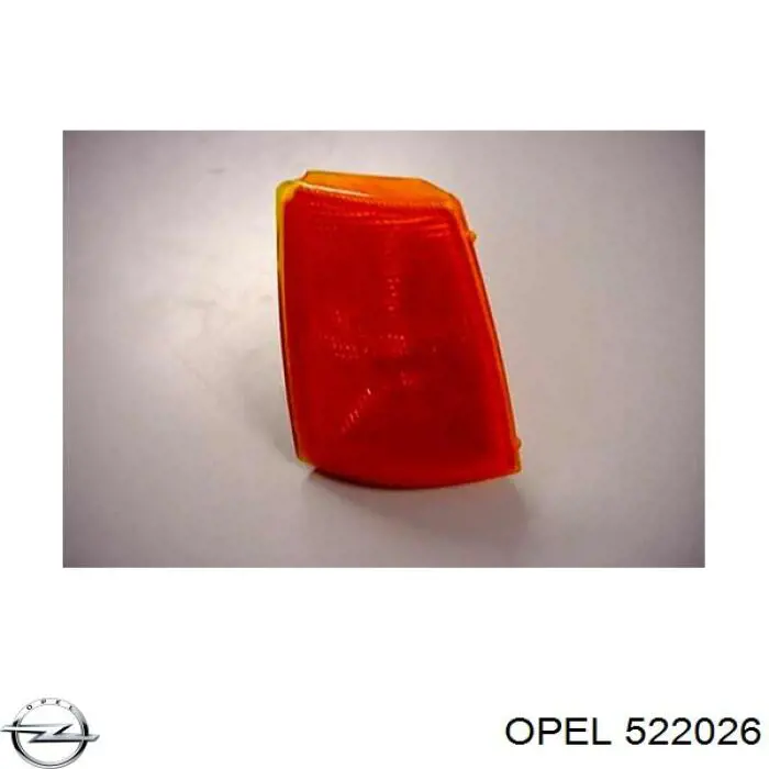 Трос ручного гальма задній, правий/лівий 522026 Opel