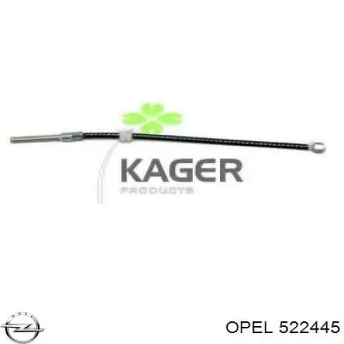 Купити 522445 Opel Трос ручного гальма передній