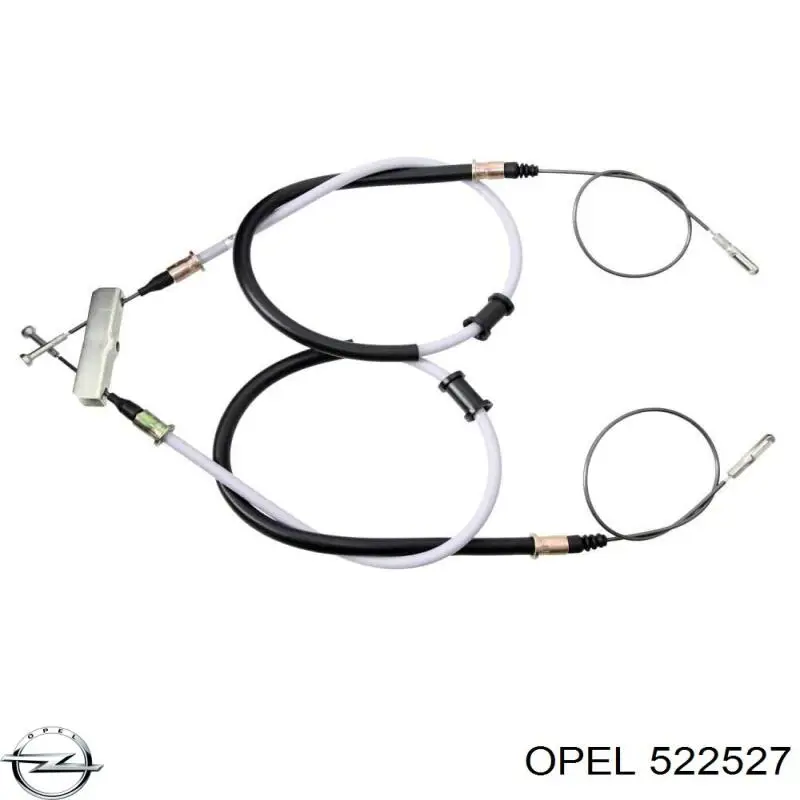 Купити 522527 Opel Трос ручного гальма задній, правий/лівий