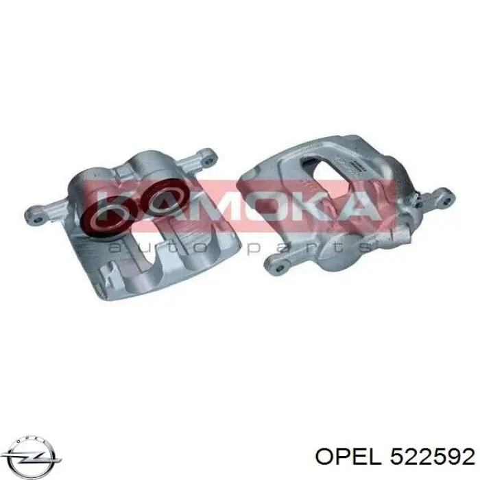Купити 522592 Opel Трос ручного гальма задній, правий/лівий