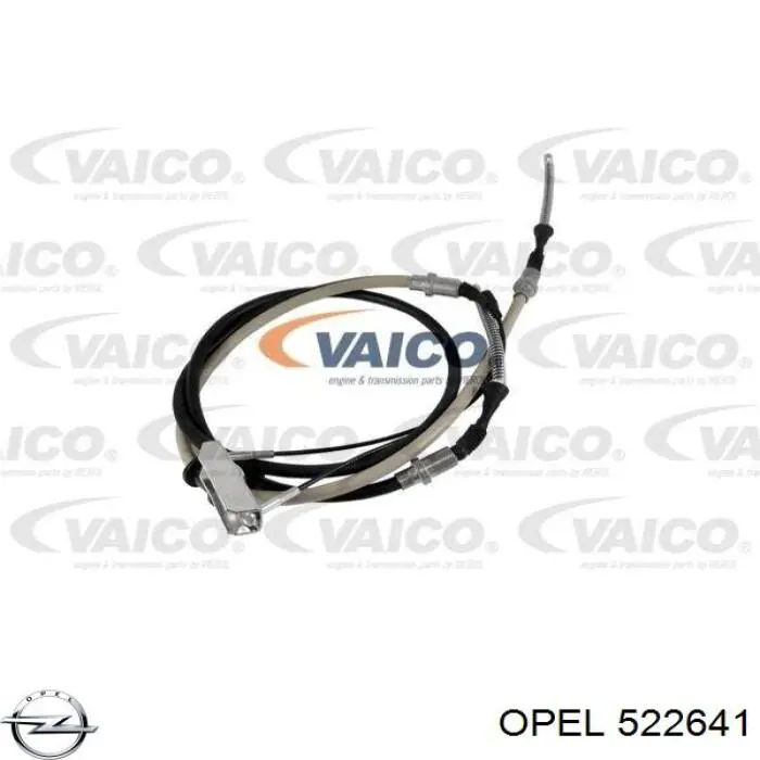 Купити 522641 Opel Трос ручного гальма задній, правий/лівий
