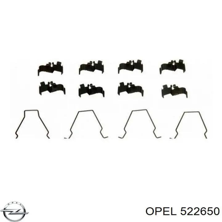 Трос ручного гальма задній, правий/лівий Opel 522650 ціна, від 17.98 USD