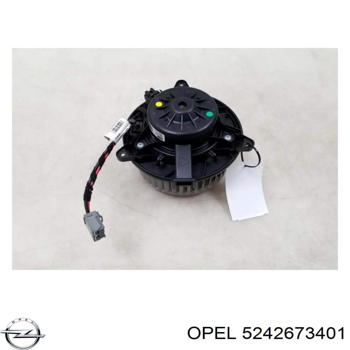5242673401 Opel двигун вентилятора пічки (обігрівача салону)