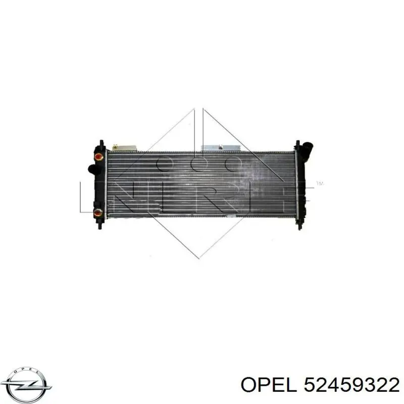 Радіатор 52459322 Opel