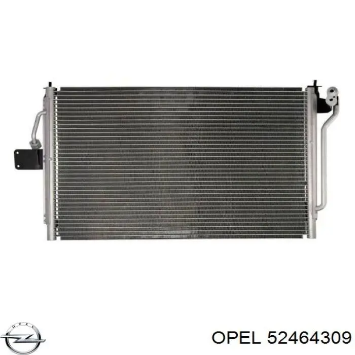 Купити 52464309 Opel Радіатор системи охолодження кондиціонера
