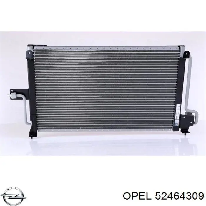 52464309 Opel радіатор кондиціонера