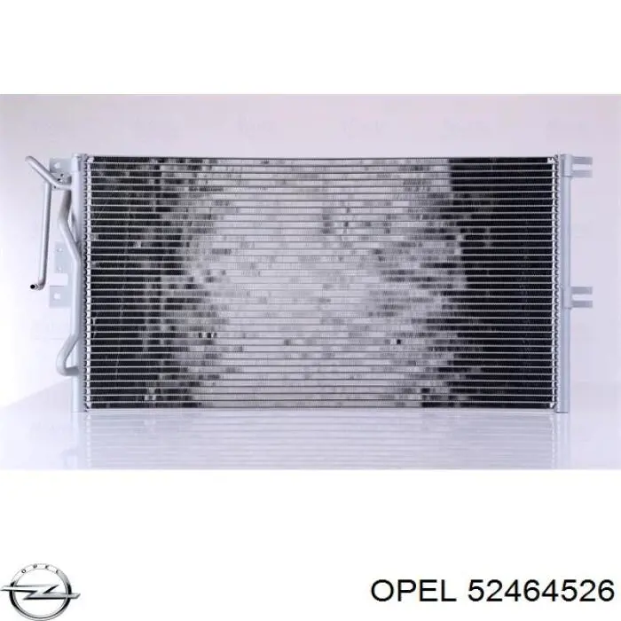52464526 Opel радіатор кондиціонера