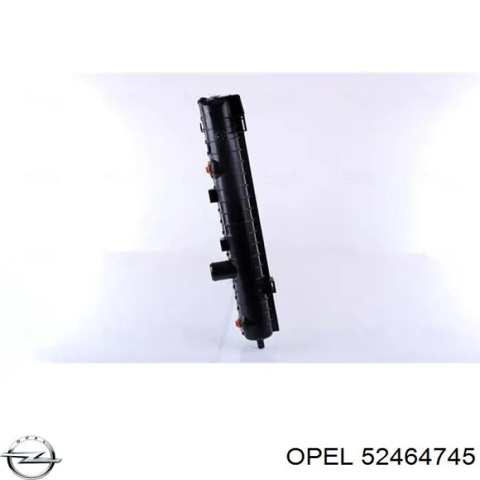 52464745 Opel Радіатор охолодження двигуна