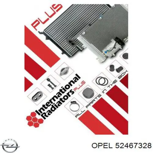 Радіатор основний Opel 52467328 ціна, від 91.48 USD