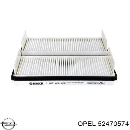 Купити 52470574 Opel Фільтр салону вугільний