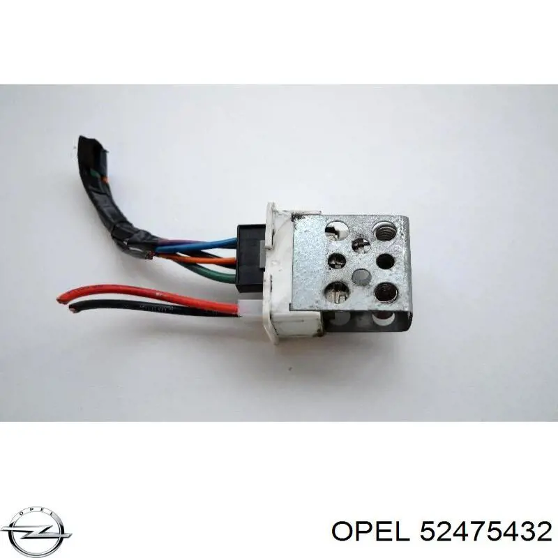 Реле обігрівача Opel 52475432