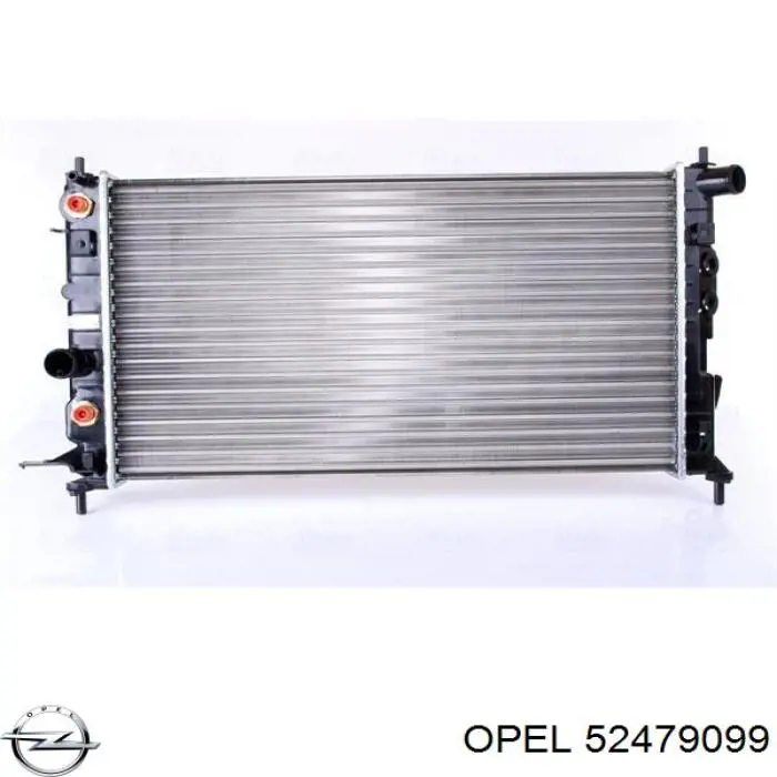 Радіатор основний Opel 52479099 ціна, від 60.23 USD