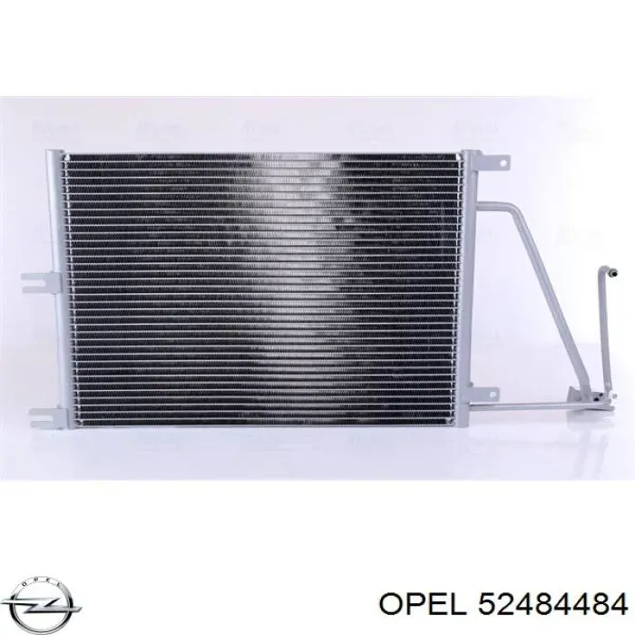 Конденсатор кондиціонера Opel 52484484 ціна, від 55.29 USD