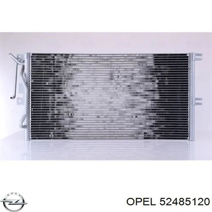 Конденсатор кондиціонера Opel 52485120 ціна, від 76.01 USD