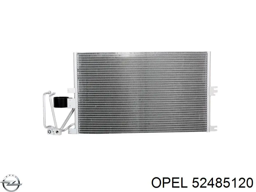 Купити 52485120 Opel Радіатор системи охолодження кондиціонера