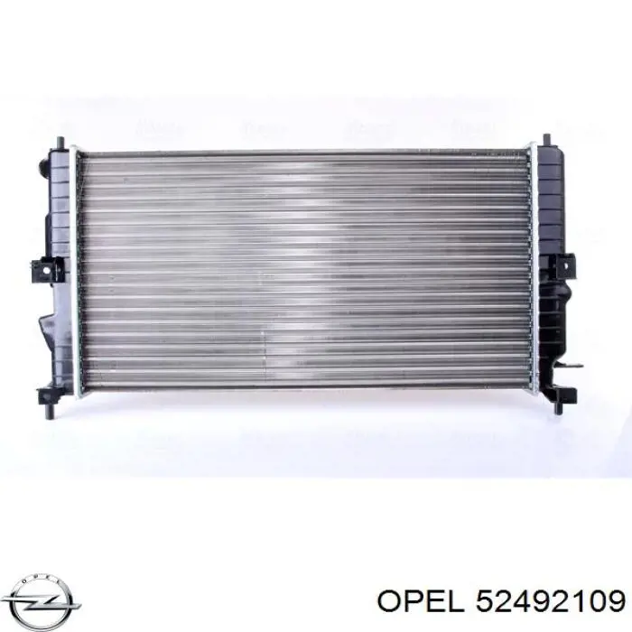 Радіатор 52492109 Opel
