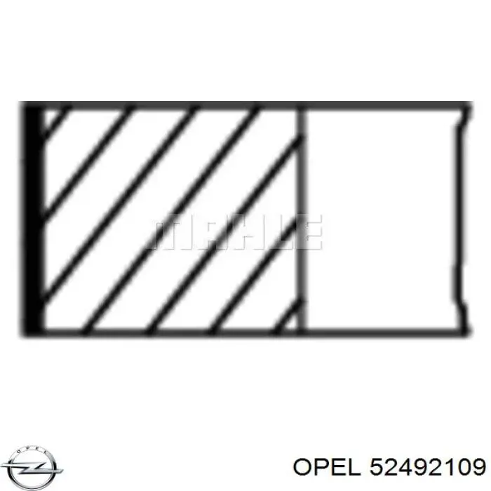 Радіатор охолодження Opel 52492109