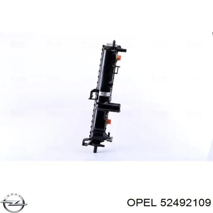 52492109 Opel Радіатор охолодження двигуна