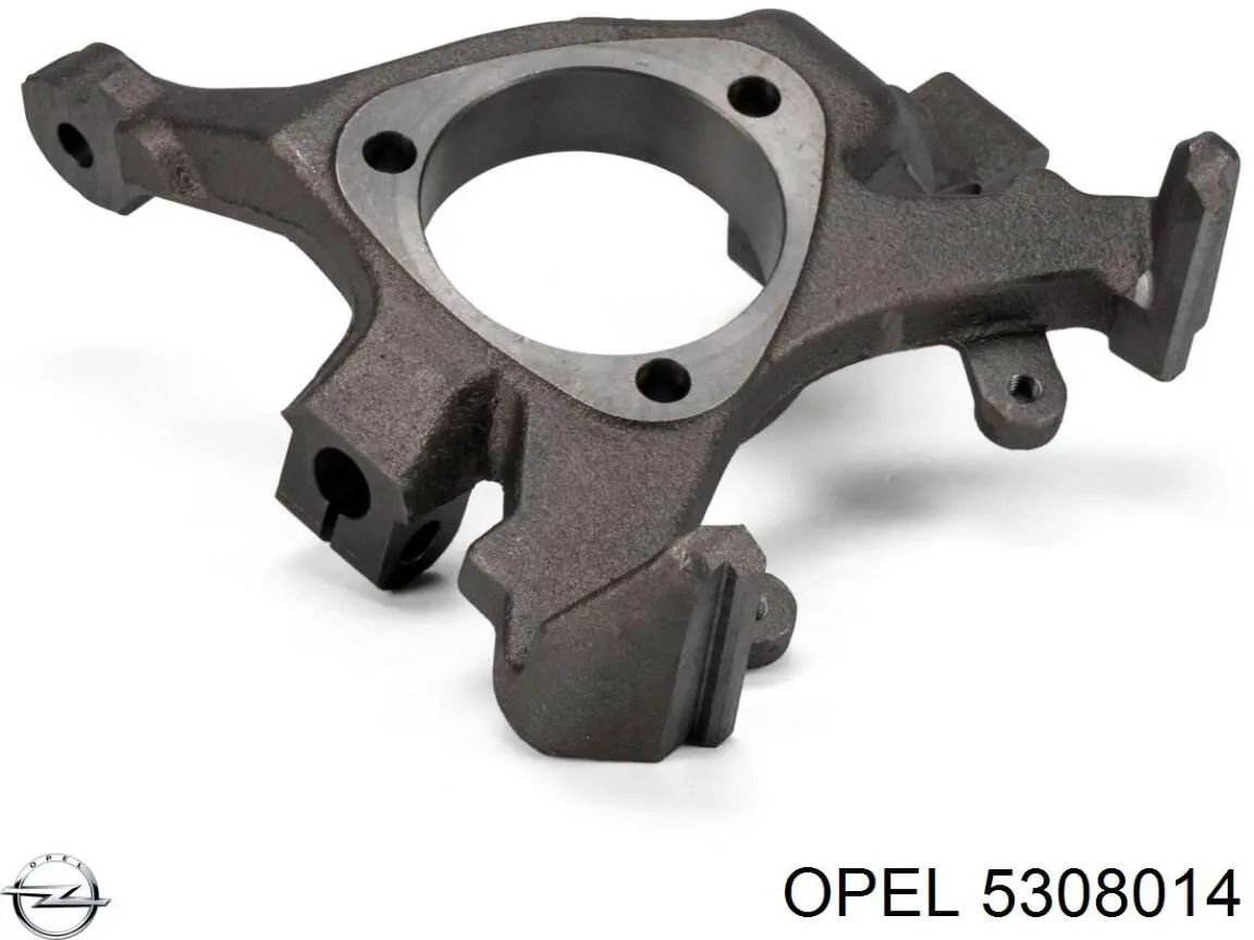 5308014 Opel цапфа - поворотний кулак передній, правий