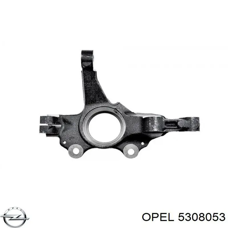 93188959 Opel Цапфа - поворотний кулак передній, лівий