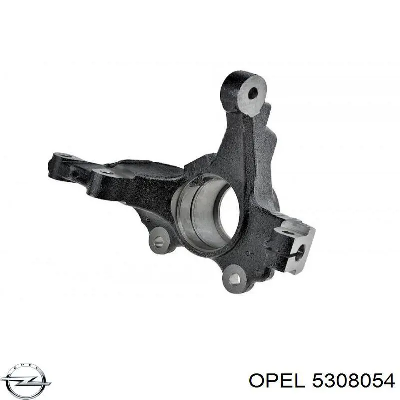 Цапфа - поворотний кулак передній, правий 93188960 General Motors