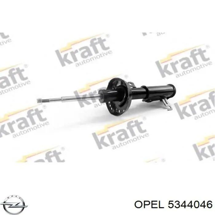Амортизатор передньої підвіски, лівий Opel 5344046 ціна, від 60.25 USD