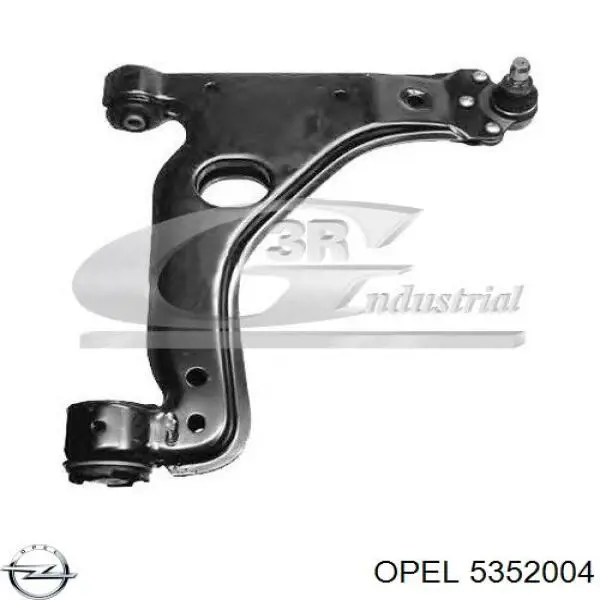 5352004 Opel Важіль передньої підвіски нижній, правий