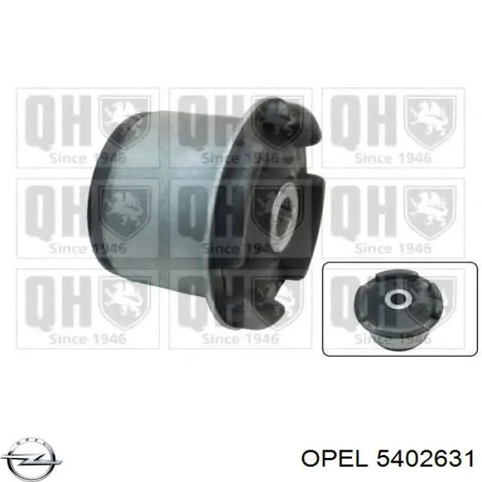 Купити 5402631 Opel Сайлентблок задньої балки