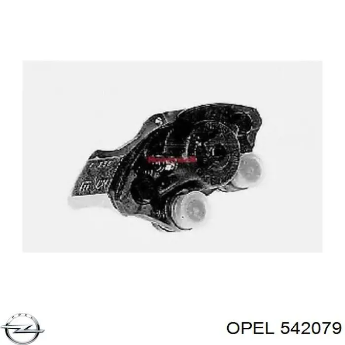 Opel супорт гальмівний передній лівий