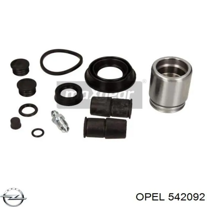 Супорт гальмівний задній правий Opel 542092 ціна, від 63.34 USD