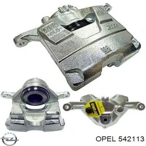 Супорт гальмівний передній лівий Opel 542113 ціна, від 19.02 USD