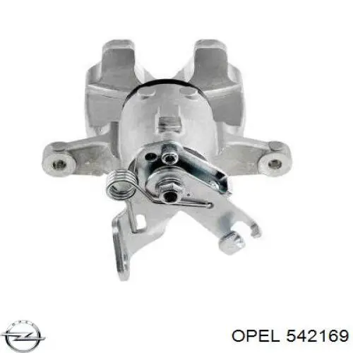 542169 Opel Супорт гальмівний задній правий