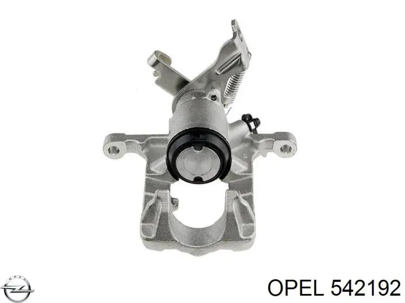 542192 Opel супорт гальмівний задній лівий