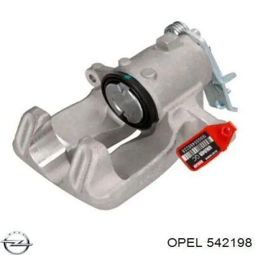 542198 Opel супорт гальмівний задній правий