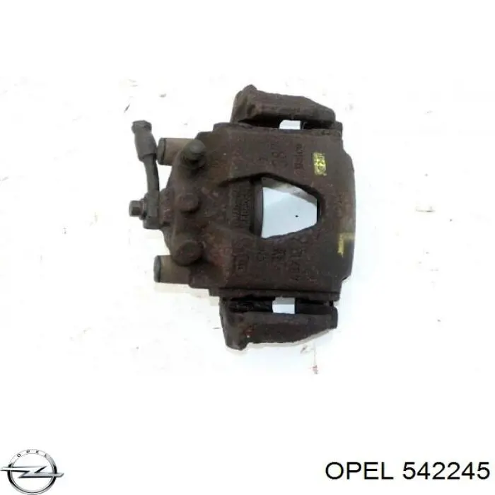 542245 Opel супорт гальмівний передній лівий