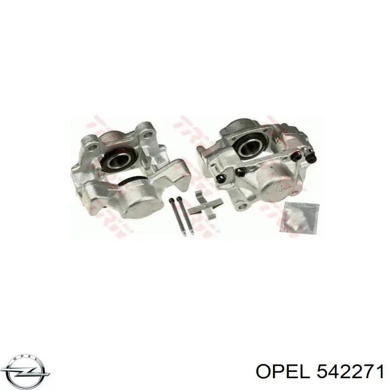 Супорт гальмівний задній лівий Opel 542271 ціна, від 52.18 USD