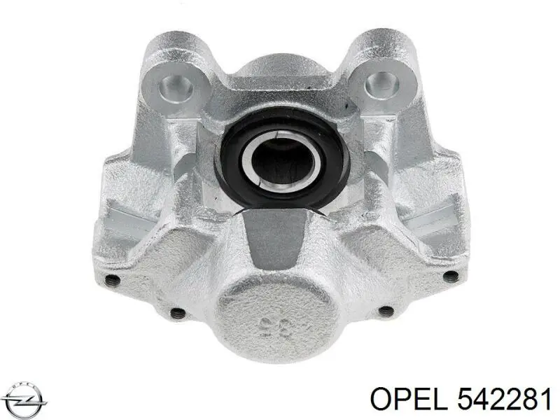 542281 Opel супорт гальмівний задній лівий