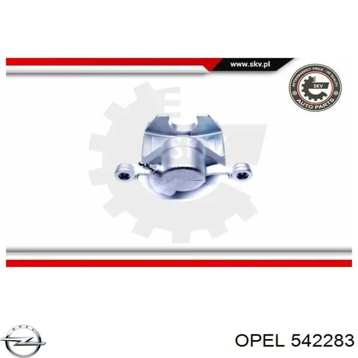 Купити 542283 Opel Супорт задній лівий