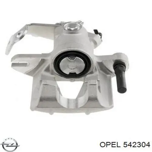 542304 Opel супорт гальмівний задній лівий