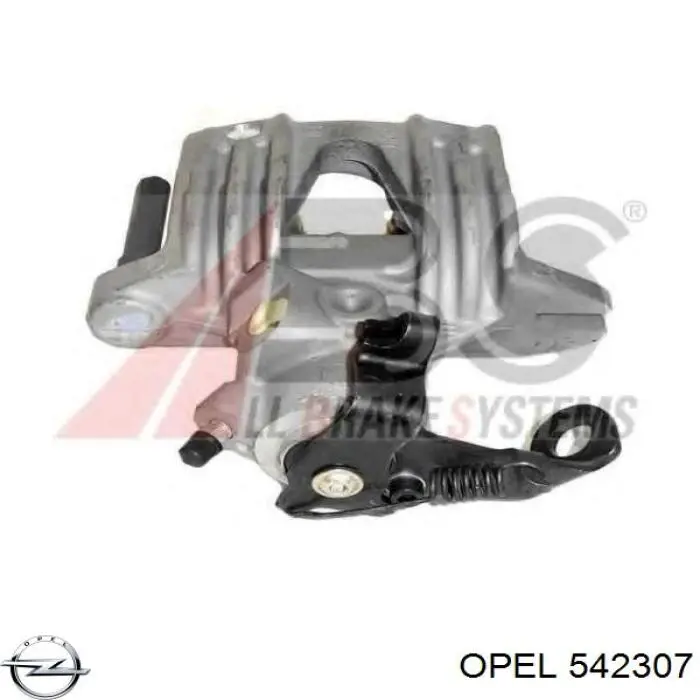 542307 Opel супорт гальмівний задній правий