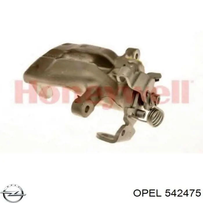 542475 Opel Супорт гальмівний задній лівий