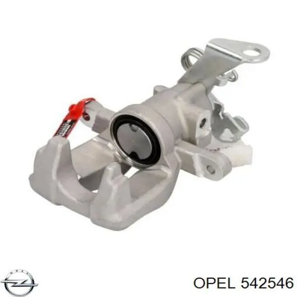 542546 Opel супорт гальмівний задній лівий