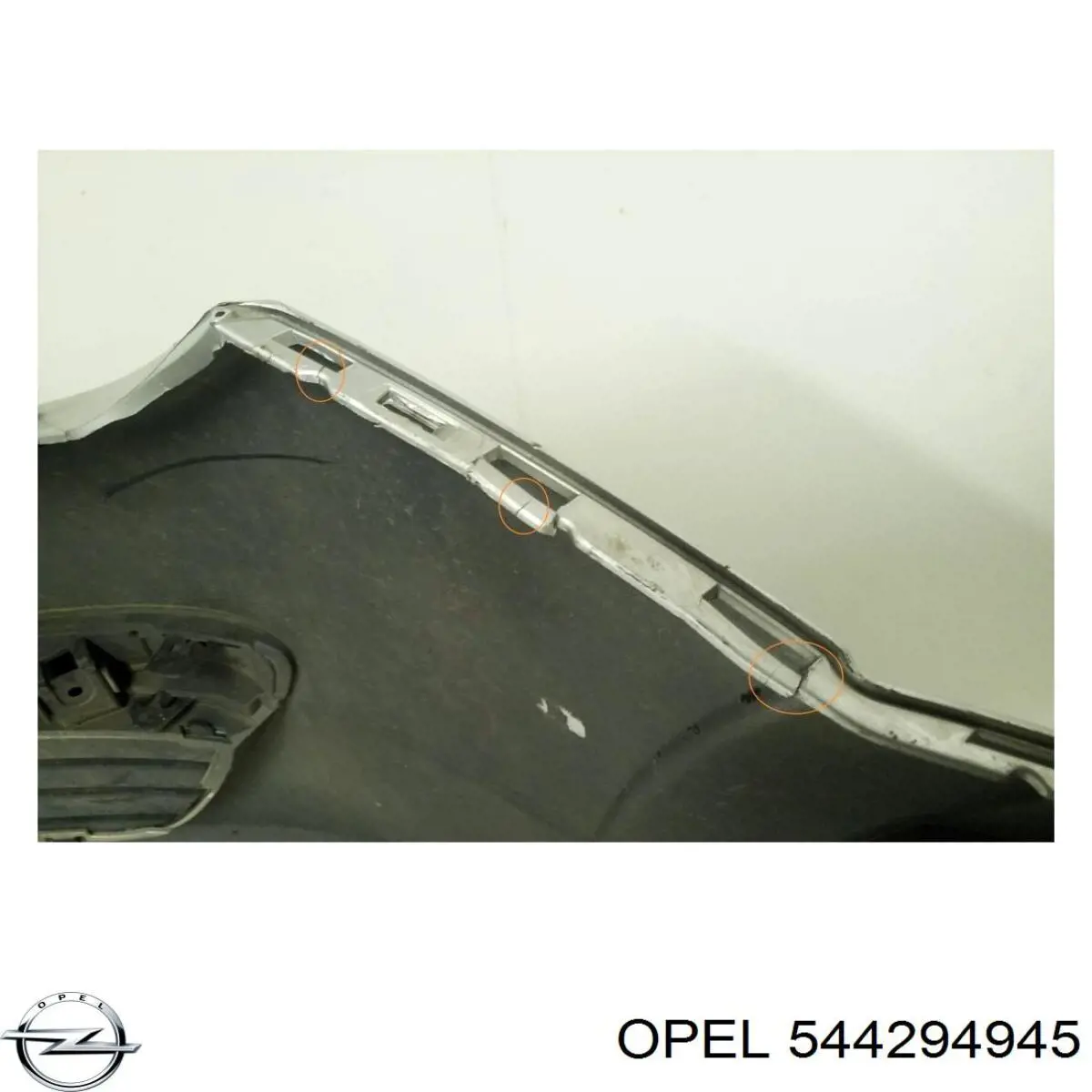 544294945 Opel Бампер передній в зборі