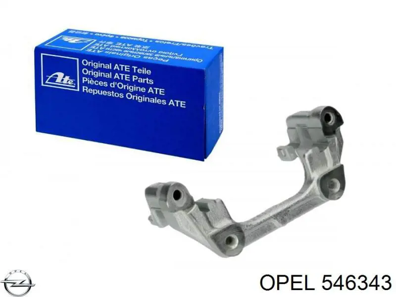Скоба супорту заднього Opel 546343 ціна, від 30.98 USD