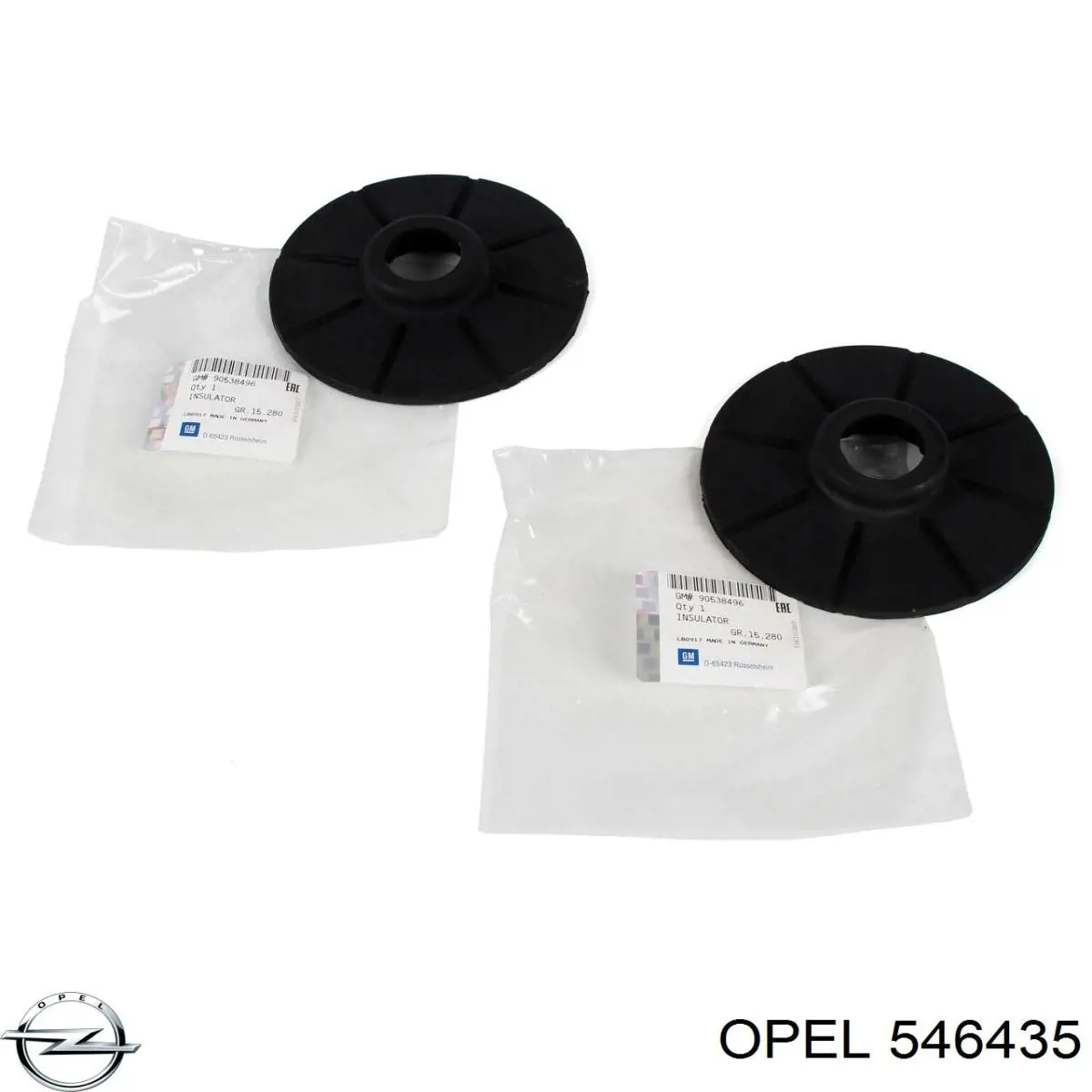 Купити 546435 Opel Захисний кожух гальмівного диска, заднього