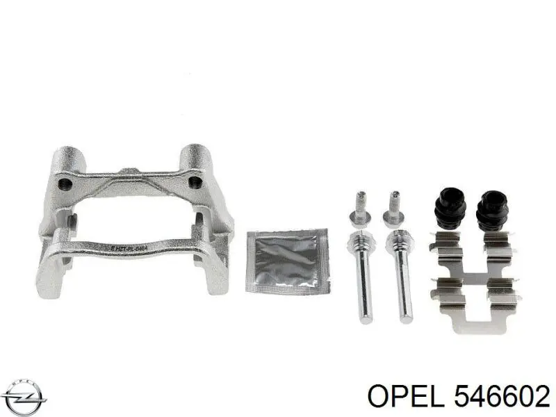 Купити 546602 Opel Скоба супорту заднього