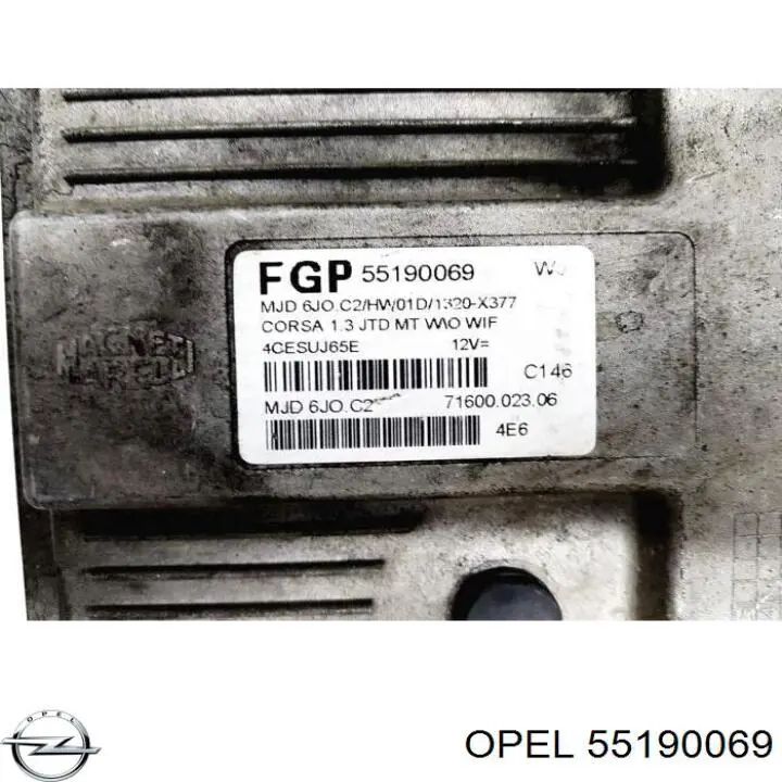 Купити 55190069 Opel Модуль управління двигуном